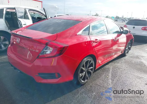 2019 Honda Civic Sport from USA, damaged, VIN 2HGFC2F81KH516670